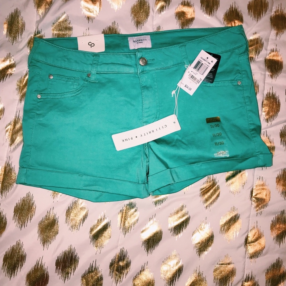 Turquoise Shorts (never worn)